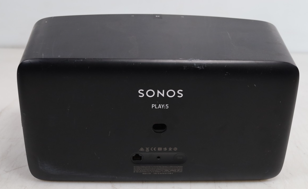 SONOS PLAY:5 ワイヤレススピーカー Gen.2 Model S100 Sonos PLAY:5 S100 Gen 2 Wireless Speaker Black 1709 | eBay