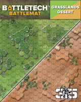 Battletech: Neoprene Battle Mat Grasslands Tundra (En)