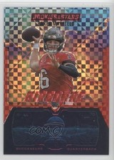 2025 Panini Rookies & Stars Airborne Red Plaid Baker Mayfield #18 0i1b