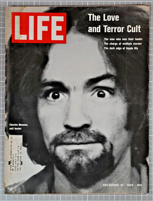 December 19 1969 - Life Magazine - Charles Mansion Cult Leader