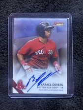 2015 Bowman's Best - Best of 2015 Autographs Rafael Devers #B15-RD (AU, RC)