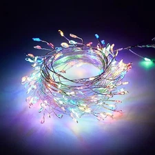 3/6/9M USB LED Firecracker String Lights Remote Fairy Lights for Party Xmas Gard