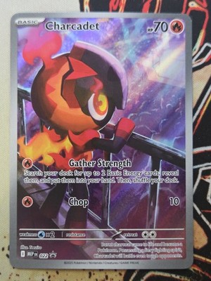 Pokemon TCG Charcadet MEP 022 - Mega Evolution Black Star Promo - NM/M