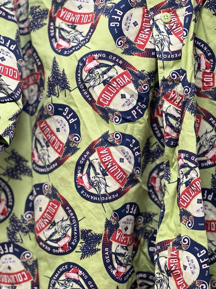 Camisa Columbia PFG Performance Equipo de Pesca XL Foto 2 de 4