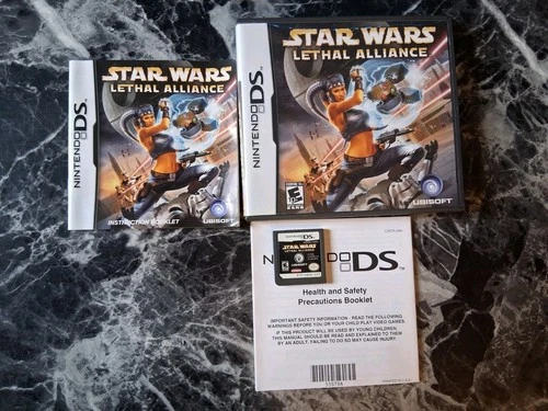 Star Wars Lethal Alliance Nintendo DS Complete CIB Authentic