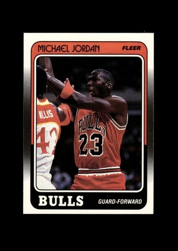 1988-89 Fleer Set-Break # 17 Michael Jordan NM-MT OR BETTER \*GMCARDS\*