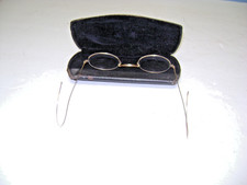 Vintage Oval Eyeglasses ST Stoco Karat Stamps 1/20 -10K GF Wire Frame