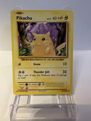 Pokémon TCG Pikachu 35/108  XY Evolutions 2016 Englisch Excellent