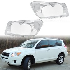 Pair Headlight Headlamp Clear Lens Housing Shell Cover For Toyota Rav4 2009-2012 Pair Headlight Headlamp Clear Lens Housing Shell Cover For Toyota Rav4 2009-2012