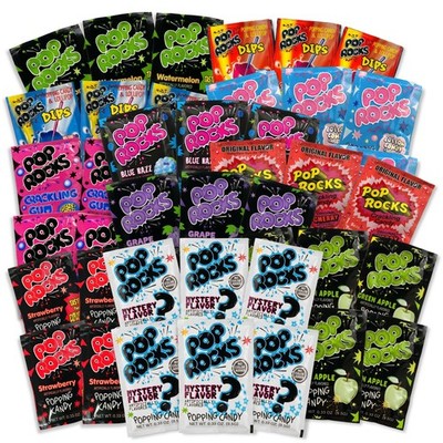 Pop Rocks Popping Candy, Gum & Dips 6 Pack Choose Flavor Cherry, Blue Razz, Cott