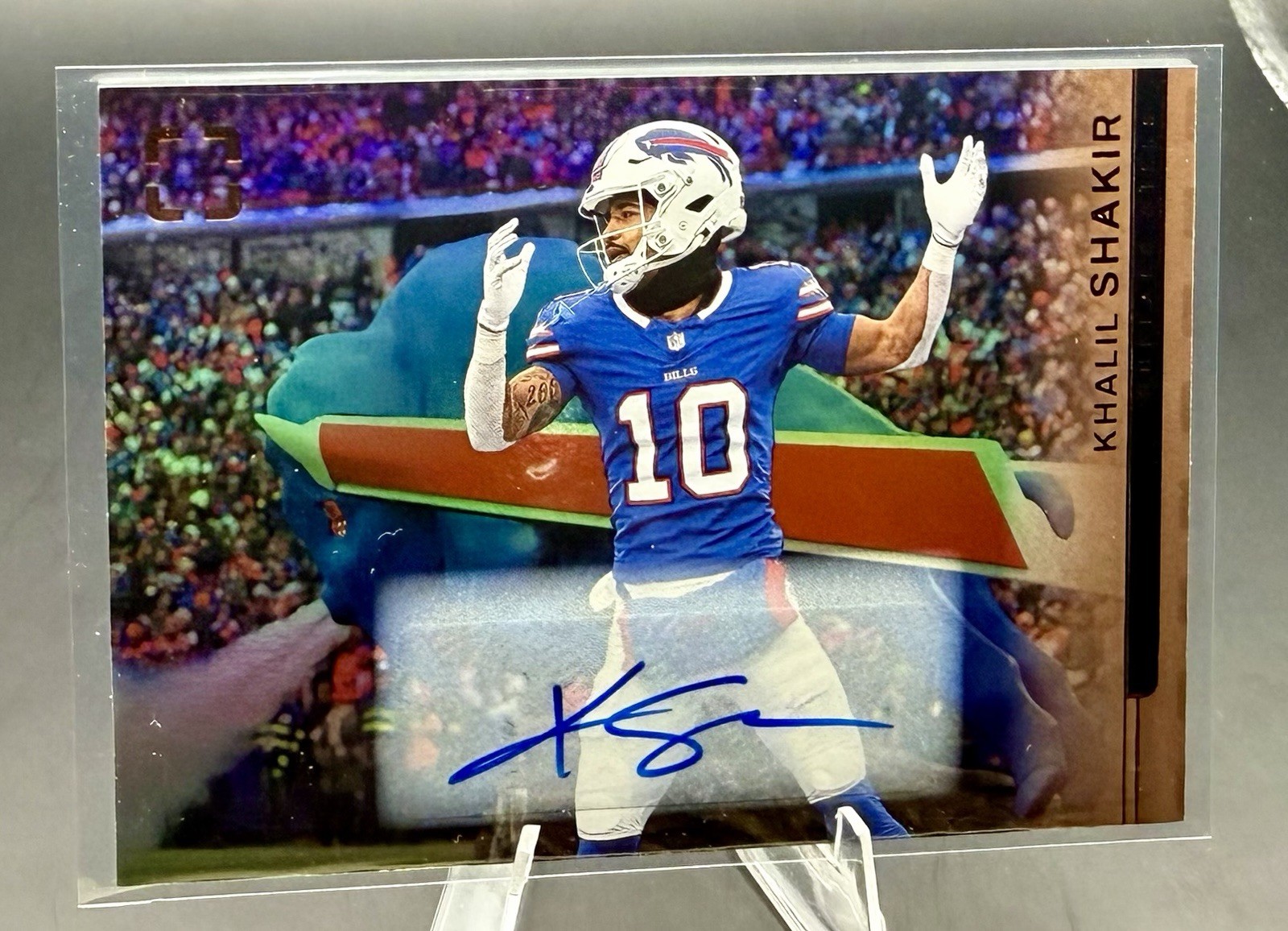2025 Panini Photogenic - Khalil Shakir #101 Bronze Autographs (AU)