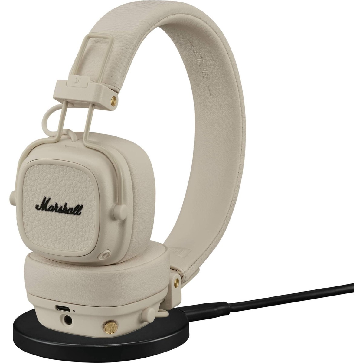 Marshall Major V On-Ear Wireless Bluetooth Headphones (Cream) | eBay