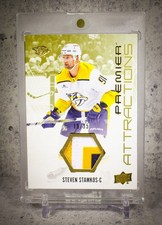 2024-25 UD Premier Hockey Steven Stamkos Attractions Game-Used Patch Gold /35🔥