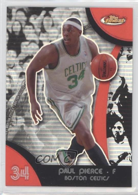 2007-08 Topps Finest Refractor Paul Pierce #34 HOF 10zb
