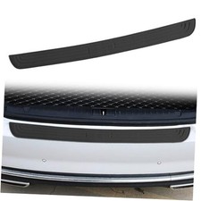 Car Rear Bumper Guard Protector Anti-Collision Patch Anti-Scrape Black