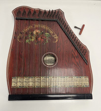 Antyczna gitara Hopf Jubelklange cytra niemiecka W10