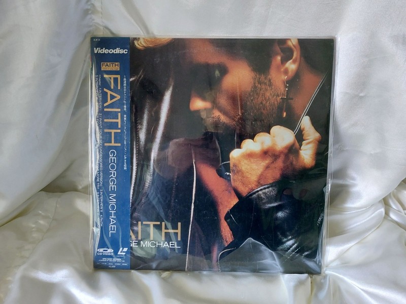 George MIchael Faith Japan / Japanese NTSC LD / LaserDisc / Laser Disc