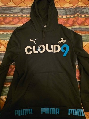 Cloud 9 Esports Hoodie Puma Sweatshirt Men s Pullover Hoodie - Size M