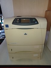 HP LaserJet 4250TN (ohne Toner) (Als Ersatzteil, Beschädigt, vergilbt)