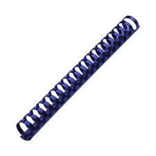 Image of Fellowes Binding Comb A4 6mm Blue Pack 100 (5345106)