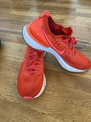 Nike Epic React Flyknit 2 Chile Red Bright Crimson BQ8928-601 Men's Size 11.5
