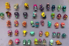 Lot of 45 Hatchimals Mini Figures – Crystal, Glitter Wings,