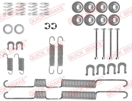 Fits QUICK BRAKE 105-0698 BRAKE SHOE SPRINGS.   ⭐UK Stock⭐