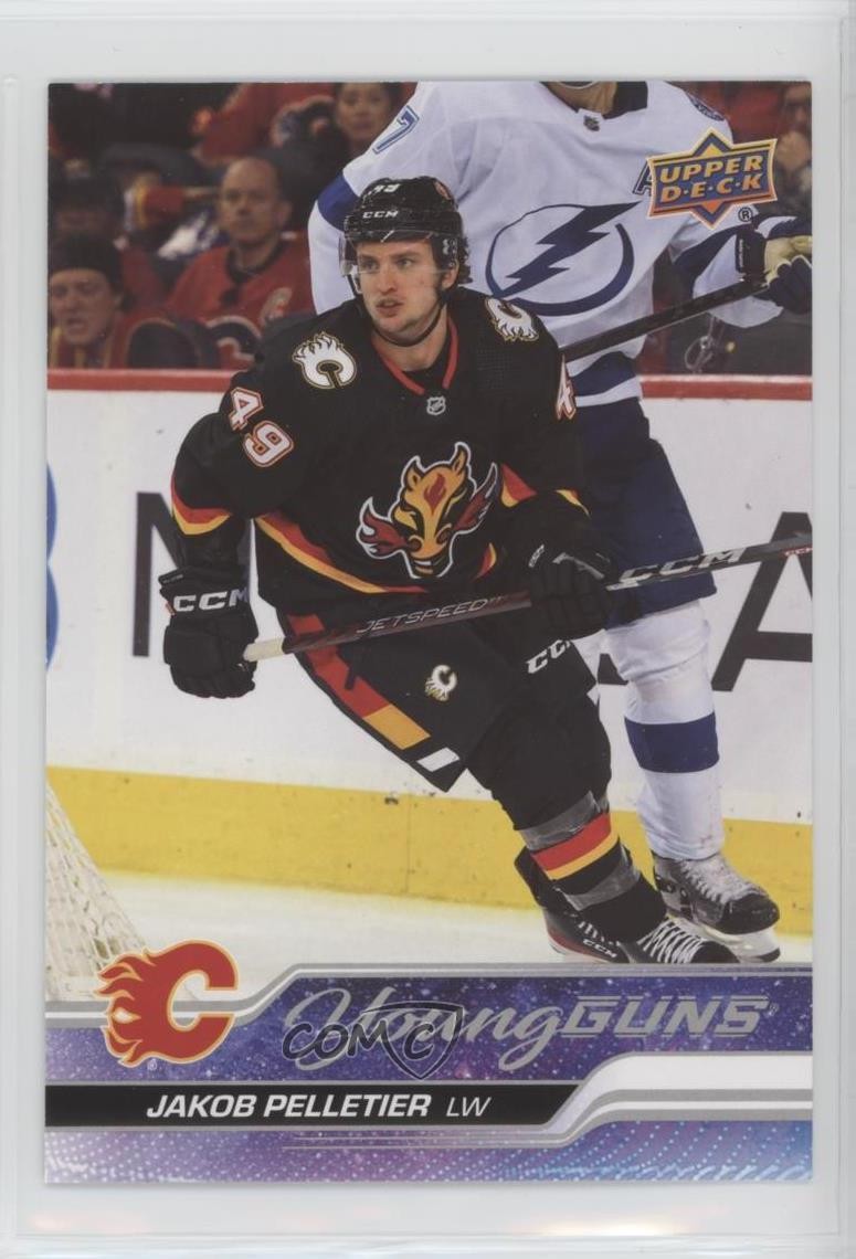 2023 Upper Deck Series 1 Young Guns Jumbos Jakob Pelletier #208 Rookie RC 0jk3