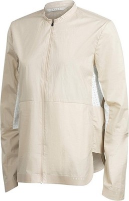 FALKE women's sports jacket Elet cycling jacket streetwear jacket 90% cotton, beige, XL