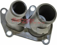 KüHlmittelflansch Metzger Autoteile 4010145 FüR Ford Fusion Fiesta Mondeo Focus