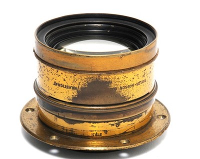 Taylor Hobson Cooke Process Anastigmat 18 Inch Series V Brass Lens