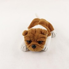 Plushland 2000 Bulldog Plush Bean Bag Toy - 8"
