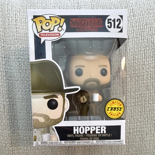 Funko Pop! Vinyl: Hopper Stranger Things Chase Limited Edition #512