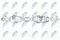 NTY Antriebswelle NPW-NS-096 Passend FüR Nissan