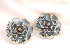 Floral Button Covers Set of 2