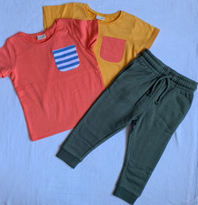 WOT Baby Boys Short Sleeve Tops Jogger Set 18-24 months NEXT, George