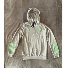 Jungen Celtic Hoodie Größe 13-14 Jahre Fußball Grau Grün Langarm Brandneu