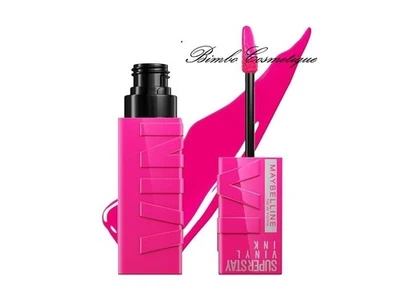 GEMEY MAYBELLINE SUPERSTAY VINYL INK ROUGE A LEVRES TENUE 16H 150 STRIKING NEUF - Photo 1/4