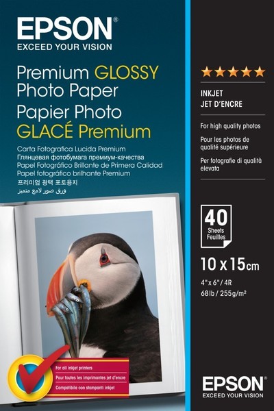 Epson Premium Glanz Fotopapier - 10X15Cm - 40 Blatt-image