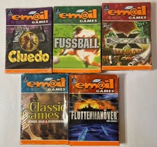 em@il games / email games - Sammlung aus 5 Spielen, teils noch eingeschweißt