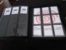 Binder W/Dreamcast Trading Cards Almost Complete Set