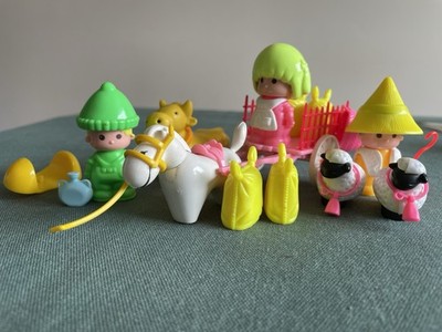 Vintage 1980s Pinypon Peasant s Carriage 2522 Famosa Cart Near Complete Rare