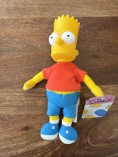 NEW, Jakks Pacific 2024 The Simpsons BART SIMPSON Doll Plush Toy