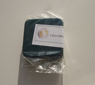 Moneta speciale 2 euro Belgio 2013 in astuccio (PP) nuova/confezione originale (meterologia)