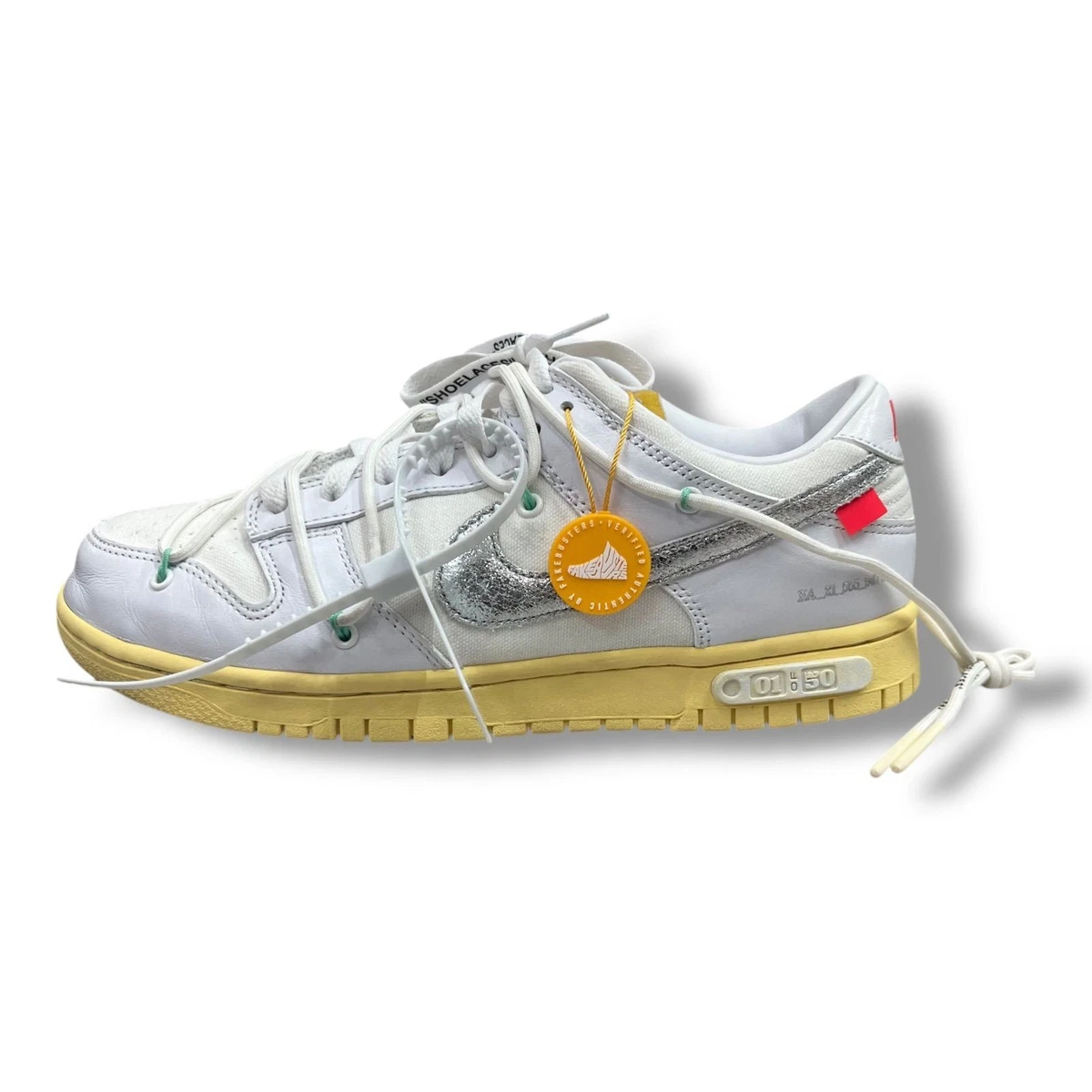 Nike Off-White x Dunk Low Lot 01 of 50 - огромный выбор по лучшим