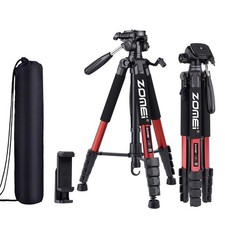 Camera Tripod, 74" Tripod for Camera Stand, Heavy Duty Tripod with Travel Bag...