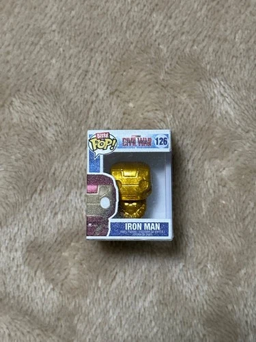 Funko Bitty Pop Iron Man Gold #126 Captain America Civil War Marvel Figure