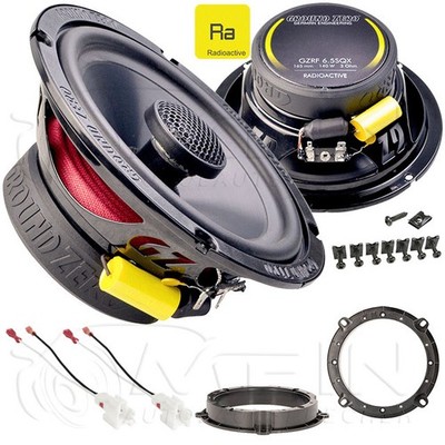 GROUND ZERO LAUTSPRECHER für HYUNDAI I30 II / 2 GD 2011-2016 Front Tür 165 #BX4H