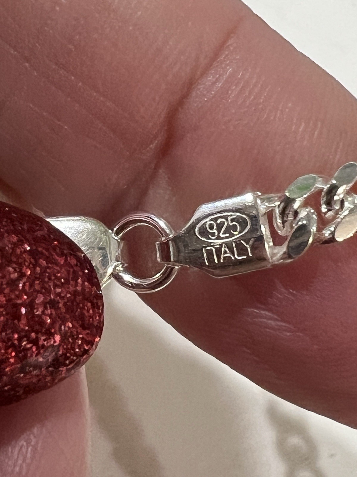 Solid 925 Sterling Silver Chain - image 3