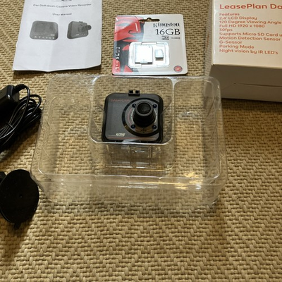 #ad Leaseplan dashcam pro user new in box complete with cables. GBP 12.00